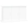 vidaXL Supporto per Acquario 101x41x58 cm in Legno Multistrato Bianco