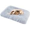FANSU Cuscino per Cani Gatti, Cuccia Cane Interno Peluche Morbida e Soffice Cuccia Gatti Sfoderabile e Lavabile per Cani Taglia Grande e Media (M:94 * 63cm,Grigio Chiaro)