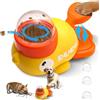 Starnearby Giocattolo Dispenser Crocchette Cane, Gioco Dispenser Cibo per Cani, Giocattolo Interattivo a Forma di Anatra, Distributore di Crocchette per Cani, Giochi di Intelligenza Cane (Giallo)