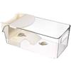Generico Piattaforma Di Crogiolo Di Tartaruga - Acquario Per Tartaruga PET | Tartarughe Acquatiche Serbatoio Con Portatili Per Filtro Rimovibile Della Porta Laterale, | Kit Acquario Di Tartarughe Di Vetro Per