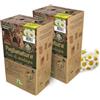 Paglianatura Fieno di Montagna 600gr con Camomilla in Dispenser - Cibo Naturale e Aromaterapia per Conigli e Roditori (2 pezzi)