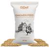 GiDeli Mangime per pollo, 25 kg, farina di ovaia, mangime completo per pollo, mangime per grani di pollame, per prestazioni ottimali e formazione delle uova, migliore accettazione e particolarmente