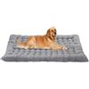 ping bu Materasso per cuccia per cani di grandi dimensioni, materassino calmante per cuccia lavabile, materasso per cucce extra large anti-ansia per cani di taglia media e grande (Grigio, 120 * 50CM)