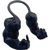 Generic Braccio muscolo gatto braccio stampato 3D con costume da cosplay for animali domestici (L nero L)