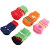 Generic Calze antiscivolo per animali da compagnia, cotone misto gatto, cucciolo, gatto, scarpe invernali calde e morbide, di alta qualità, trattamento durevole