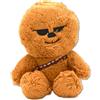 Buckle-Down Star Wars, peluche per cani di taglia grande, media e piccola, Chibi Chewbecca seduto, 11,4 x 15,2 cm