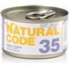 Generico Natural Code Adult Gatto Cibo Umido Soft Jelly Tonno E Papaya 12 LATTINE da 85g CADAUNO