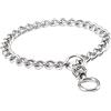 ZESLIV collana acciaio per cani, collana per cani Resistente Catena Serpente Collari per Cane Grandi Media per Allenamento 50cm
