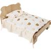 Acouto Struttura per Letto a Castello per Cani Letto a Castello per Cani Grande con Struttura in Legno, Lettino Rialzato per e Gatti, Cuscino Rimovibile e Fodera per il Massimo Comfort