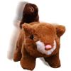 Whrcy Giocattolo per gatti scoiattolo interattivo, Giocattolo per gatti scoiattolo che si muove - Scoiattolo di peluche simulato,Scoiattolo di peluche elettrico simulato, giocattoli di gatto stridulo di pel