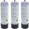 GASFRIGO® - N° 3 Bombole co2 acquario - peso netto 1300 gr. - con supporto in plastica - usa e getta made in Italy- è un prodotto Italiano