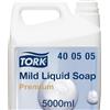 Tork Sapone liquido delicatamente profumato giallo chiaro, dermatologicamente testato, 5000ml, 400505