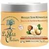 LE PETIT OLIVIER - Maschera Cura Riparatore - Karité & Macadamia - Ammorpidisce, nutre e ripara in profondità - Capelli secchi o ricci - Senza silicone - Made in France - 330 ml