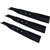 perfektGarten 3 x 37 cm Set di coltelli per tosaerba Stiga Park 2000, 1134-0456-00/1134-9001-01