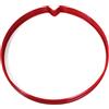 EMPOTEC Proteggi Salva Piastra BUMPER Empotec per Metal Detector XP Deus Deus II ORX X35 11 Copri Bobina Protegge Contro Urti Accidentali (Rosso)