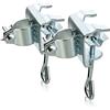 COM-FOUR® 2 x supporto per ombrellone per balaustra di balcone o tavolo, supporto per ombrellone per balcone e terrazza (2 pezzi - Ø 19-32 mm)