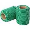 QWORK® 2 Rotoli 3.5 mm x 20 m Filo da Giardino, Filo Rivestito in plastica per Piante rampicanti, Versatili per la casa e Il Giardino