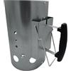 Bambelaa! Accendifuoco a carbone, carbone di accensione, per barbecue, camino, barbecue, barbecue, barbecue, carbone, accendifuoco a carbone, accessorio XXL, grande con doppio manico, circa 19 x 30,5