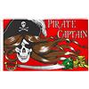 AZ FLAG Bandiera Pirata Capitana Donna 90x60 cm Poliestere 100D 2 Occhielli | Uso interno ed esterno bandiera decorativa dei pirati doppie cuciture e bordi rinforzati con occhielli metallici