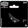 FELCO 32/4 Incudine, argento/rosso, 35 x 15 x 5 cm
