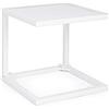 Bizzotto TAVOLINO Basso Hilde Bianco 40X40CM