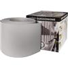 Thermoplast® Smart strisce di protezione per recinzione, per giardino, terrazza, balcone, in polipropilene, resistente ai raggi UV, 19 cm x 26 m, colore grigio (RAL 7040)