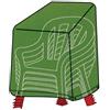 Promotion & Beyond Telo Verde Pvc Di Protezione/Copertura Sedie Impilabili 66x66xh.109cm