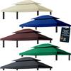 freigarten.de - Tetto di ricambio per gazebo 3 x 4 m, impermeabile, materiale: PVC Panama Soft 370 g/m² ultra spesso, modello 5