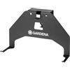 Gardena Supporto a Parete Gardena: Sostegno a Parete in Metallo per Tutti i Modelli Gardena Sileno, Protezione da Sole e Pioggia, Grigio (4042-20)