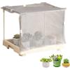 Generico Serra Portatile | Piccola Coltivazione Piante - Kit per Coltivazione Ortaggi su Balcone Giardino Terrazzo