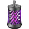 Uitndvyte Lampada antizanzare ricaricabile tramite USB per interni ed esterni, trappola per zanzare portatile, trappola per mosche a LED, adatta per campeggio in famiglia e terrazza.