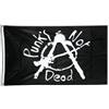 Digni Bandiera Punk's Not Dead - 90 x 150 cm Sticker Gratis