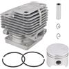 Latuwa Kit cilindro da 40 mm 4196068 BM5717 di ricambio per decespugliatore Oleo-Mac 435S 435T 435BP 735T 740 EFCO 8350 8355 decespugliatore