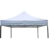 GrecoShop Tetto/Copertura superiore per Gazebo 3x3m Bianco