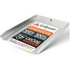 Grillrost.com Das Original Piastra Grill in Acciaio Inox | plancha 40x30cm - Misura Universale | Solido 4mm - Made in Germany