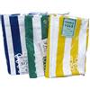 Promotion & Beyond Tenda da sole in cotone telato - 140x290 cm - colore: Bianco-Verde