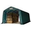 TOOLPORT Tenda da pascolo 3,3x7,2 m, Telo Verde in PVC 2300N