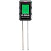 Bewinner Tester Digitale PH per Terreno 6 in 1, Kit Test PH Suolo Piante Interni, Misuratore Professionale Acqua e Terreno, Strumento Analisi Terreno Preciso