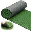 Crisalide® Green Grass Erba Sintetica per Giardini e terrazze, Prato Sintetico 7 mm drenante, Manto erboso Artificiale a Rotolo. (1X25 Metri)