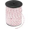 M METERXITY Corda di Avviamento A Strappo 3.5mm 30m Corda di Avviamento Nylon Corda di Trazione Corda di Avviamento per Tagliaerba/Motosega/Decespugliatore/Trinciasarmenti [Bianco Rosso]