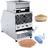 Hydravex Separatore Elettrico a Guscio soffiato per Lanciatore di Grano, 30-40 kg/Ora, Macchina per la vagliatura dei Cereali, Selezione di sgusciatrice a Vento per mangimi per Uccelli, Ventola