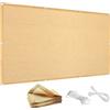 LIJIAO Frangivisto Balcono Schermi Divisori e Protettivi 50 x 400 cm Privacy Balcone in HDPE Copri Ringhiera Esterno Protezione Recinzione con Occhielli per Balcone Esterno, Giallo sabbia