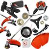 IMJ-Global - Decespugliatore a Scoppio, Tagliaerba a Scoppio Professionale e per Amatori, 2 Tempi Raffreddamento ad Aria, 62 cc, Velocità Rotazione Max 10700 giri/min
