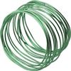 Gdfnmogo Set di fili per bonsai in alluminio anodizzato, per modellare alberi e progetti artigianali, filo di fissaggio flessibile da giardino per bonsai e supporto per piante in vaso (1 pezzo, verde