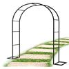 SaDity Forte Arco Da Giardino Traliccio Per Rose In Metallo, Altezza 220 Cm, Larghezza: 120~350 Cm, Larghezza Laterale 40 Cm, Cornice Per Piante Per Varie Piante Rampicanti, Decorazioni Nuziali (Size : W2