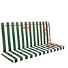 Buonocore Aldo Nuove Idee Cuscino per Dondolo 2 posti lastra 110 Cm Bianco/Verde