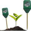 Generic Misuratore di umidità del Suolo, Tester 3 in 1 per Il PH del Suolo, 2 sonde in Acciaio Inox, sensore igrometro, Monitor 'Acqua delle Piante, Test del Suolo per Giardino, Fattoria, Interni