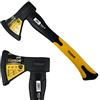 topolenashop Ascia spacca Legna picozzino 600 gr accetta Legno Manico Resina ergonomico