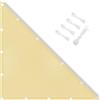 IOAOI Tenda Parasole Impermeabile, Triangolo Retto da 3x3x4,24M, 95% Blocco UV con Corda Gratuita, Tenda da Sole Protezione Solare per Esterni, Giardino, Patio, Cortile, Prato, Pergolato, Autorimessa