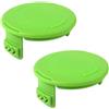 Senda Confezione da 2 coperture per bobine per decespugliatore, ricambio compatibile con tosaerba Greenworks 24V G24LT, G24LTK2, G24LT30M e G24LT30MK2 3411546A-6